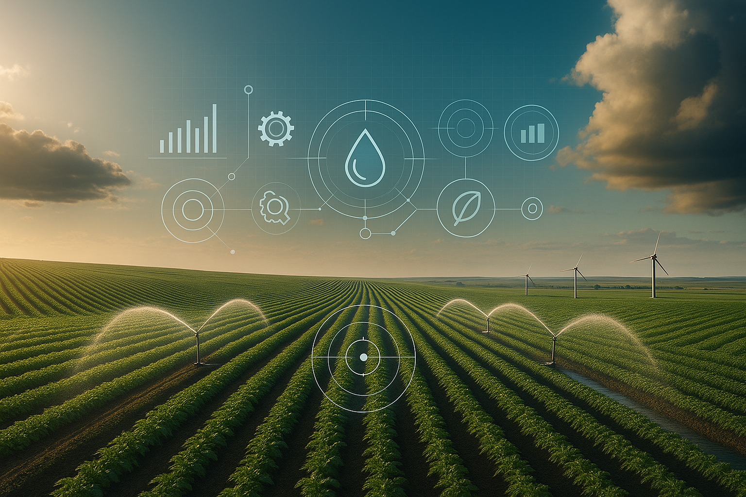 Drip irrigation network